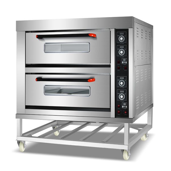 Glass Door - Double Deck Bakery Oven Machine