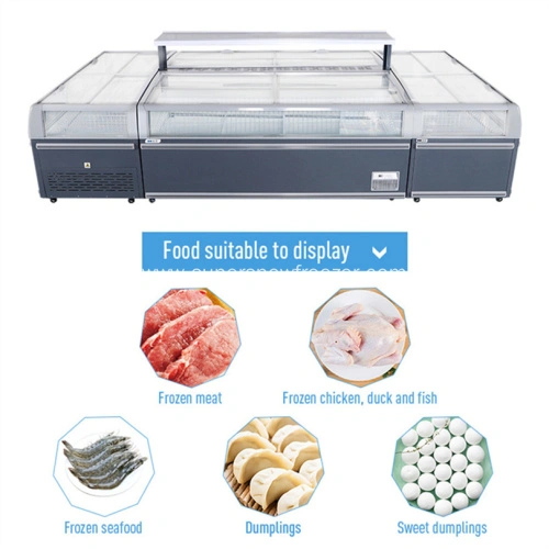 Commercial Supermarket Display Freezer