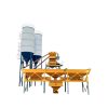 Movable concrete mixing plant